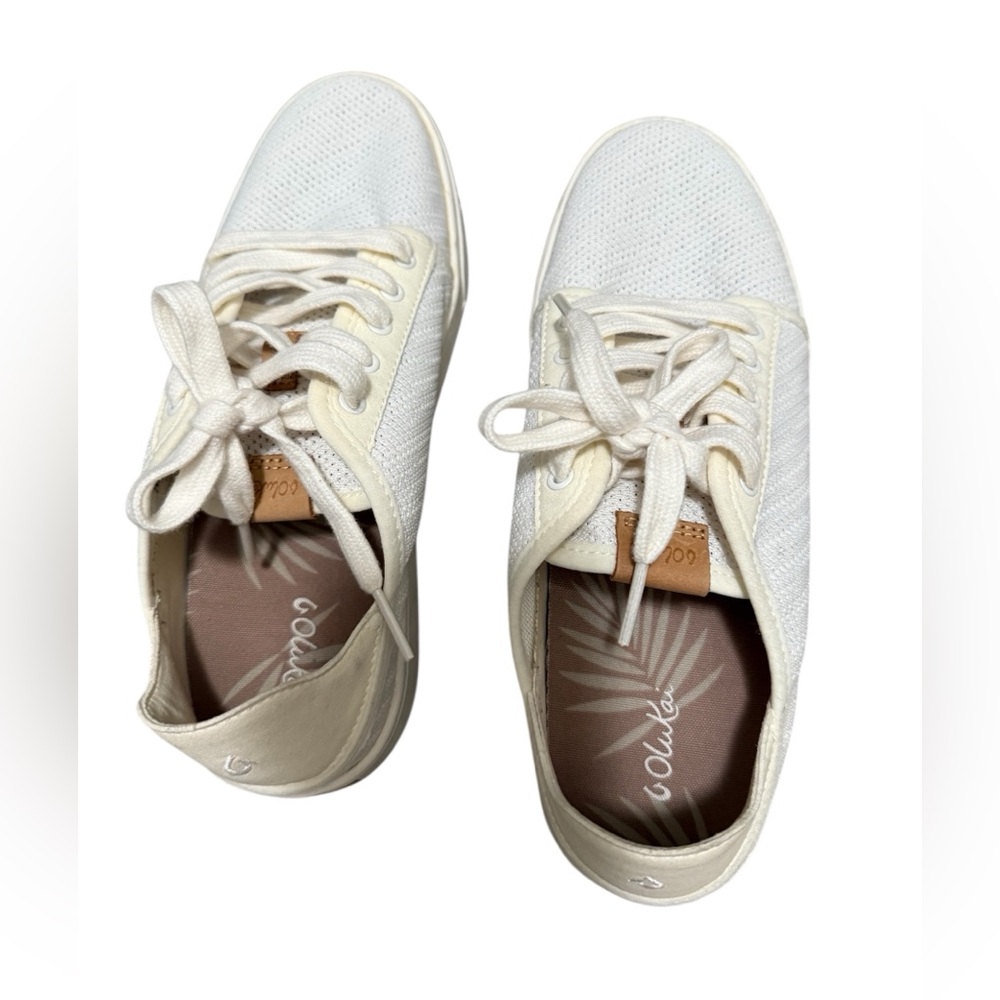 OluKai White Sneakers Comfortable Casual Footwear